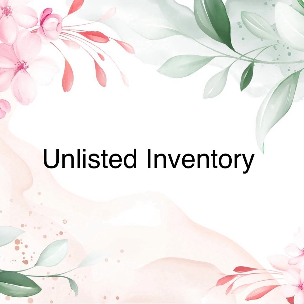 Unlisted inventory for live show